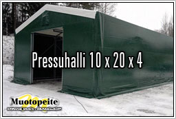 Pressuhalli 10x20x4