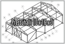 Pressuhalli 10x16x3